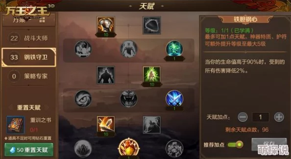 万王之王3D圣骑士高阶连招技巧解析：如何搭配技能发挥最强战力