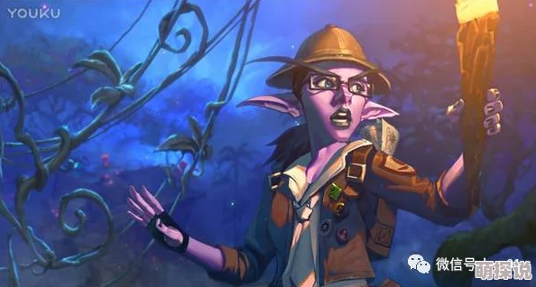 炉石传说新卡曝光：安戈洛中立橙卡“开拓者”伊利斯技能与背景详解