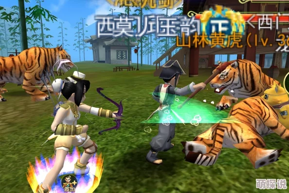 热血江湖怀旧版重温：弓手灵动VS剑客锋利，哪个职业更出彩？