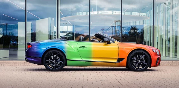 彩虹版gtv震惊发布，限量版车型将引发收藏热潮，售价直逼奢侈品牌，令车迷纷纷惊叹不已！