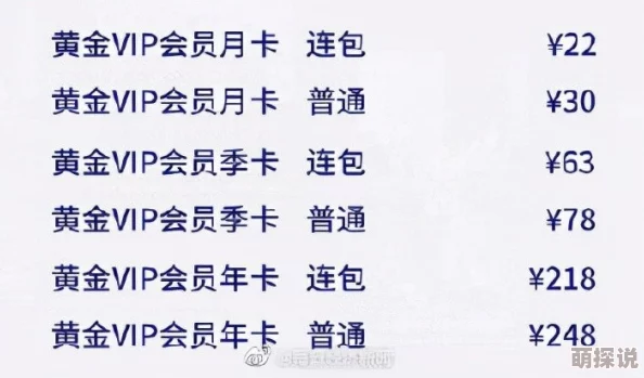 醉美人VIP价格表详解：了解黄钻VIP会员具体需要多少钱的指南