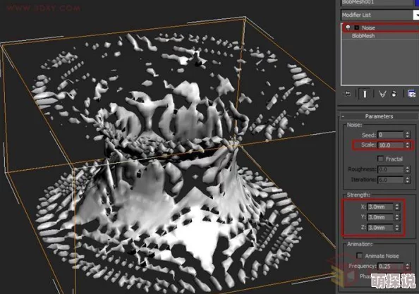 3dMAX9喷射3D3D8，真是个强大的工具，效果惊人，值得每个设计师尝试！