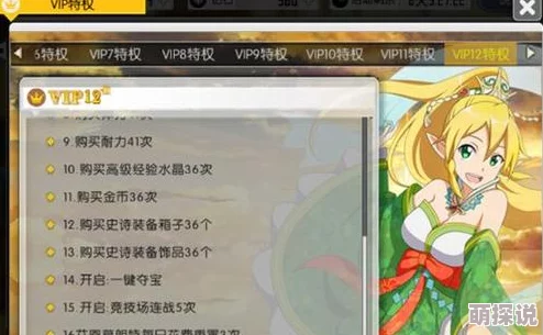 灵妖记VIP价格全面汇总：各等级VIP开通费用详细解析需要多少钱