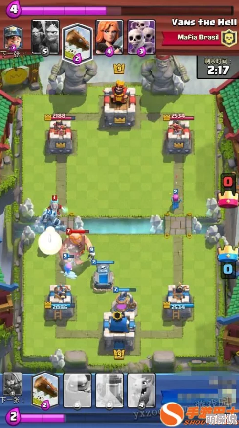 皇室战争策略揭秘：最小巧兵营建筑——骷髅墓碑深度解析与战术应用