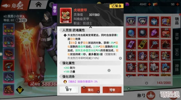 魂斗士秘籍：揭秘高手如何精心打造与升级强力灵甲的全过程