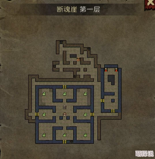 幽行玄城探险攻略：断魂崖地图深度探索技巧，揭秘寻找带门房间的秘诀