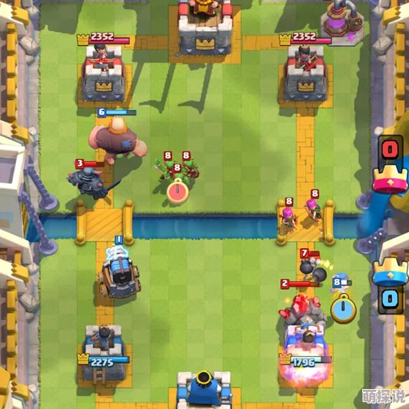 皇室战争新策略揭秘：4.5费石头人电磁炮组合，快速上分利器席卷天梯！