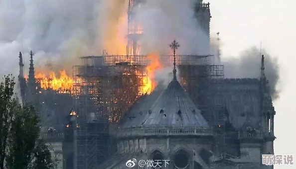 黑料网APp燃烧的巴黎圣母院