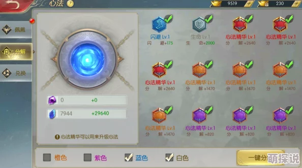 《太古封魔录》心法系统深度攻略：揭秘多少级可解锁并合成强力心法！