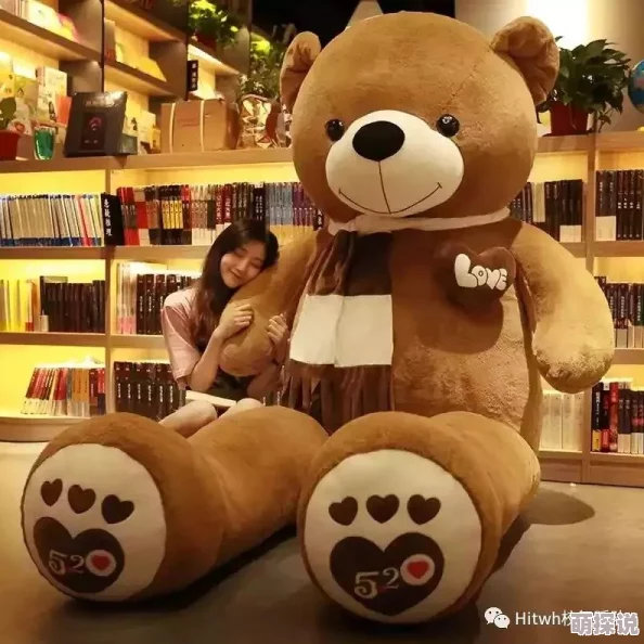 男生和女生一起靠逼泰迪熊2