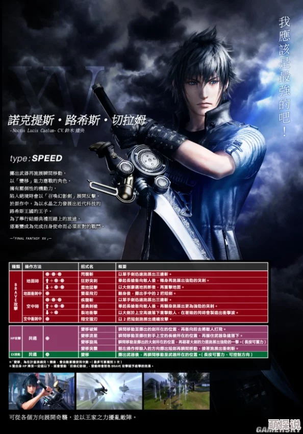 《最终幻想勇气启示录》高手攻略:诺克提斯如何玩出极致高伤害技巧解析 《最终幻想勇气启示录》高手攻略:诺克提斯如何玩出极致高伤害技巧解析