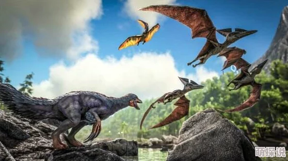 方舟生存进化：无恐龙时采果子高效技巧，优先制作鞭子提升采集效率