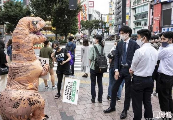 日本免费人爱做在线观看视频东京街头出现巨型机器人表演吸引大量游客围观