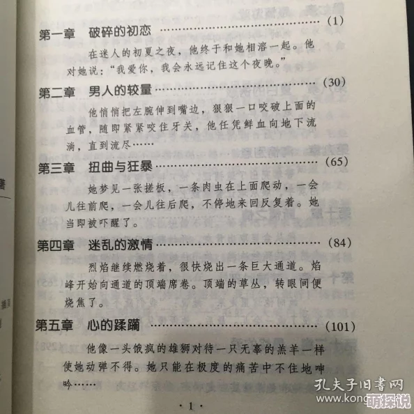 在野外被三个男人躁爽小说这是一部描写激情与冒险的成人文学作品