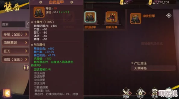 侍魂胧月传说深度装备进阶攻略：掌握一步秘籍，轻松夺取战场MVP宝座