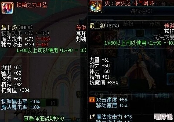 DNF赵云玩家必看！惊喜揭秘：哪个耳环能让你战力飙升？最佳选择揭晓！