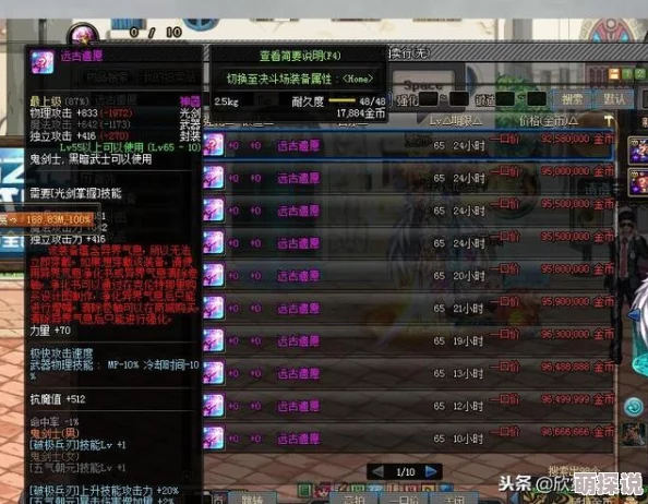 惊喜揭秘！DNF远古武器排行，哪款才是隐藏的神器之选？