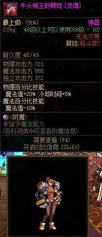 惊喜爆料！DNF臂铠颜值大比拼，揭秘哪款臂铠外观最惊艳，让你爱不释手！