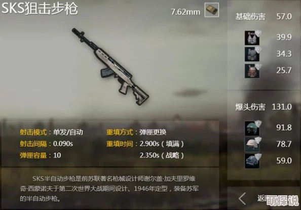 萤火突击SKS狙击步枪图鉴大揭秘：全新升级版本即将上线，惊喜性能提升不容错过！