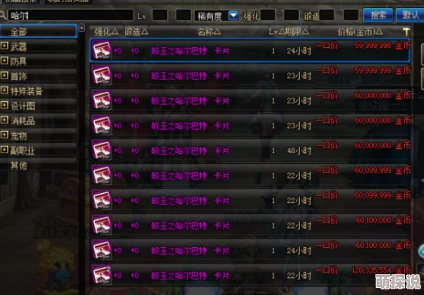 惊喜揭秘！DNF魔界区域传说装备大比拼，哪款才是隐藏的最佳之选？