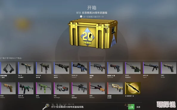 惊喜揭秘！反恐精英中，这款武器竟是轻松上箱子的不二之选，速来围观！