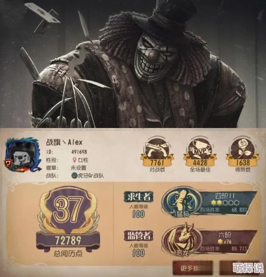 第五人格监管者排名大揭秘：全新赛季惊喜更新，顶尖监管者榜单重磅来袭！