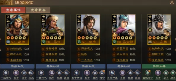 惊喜！三国志战棋版马云禄最强阵容搭配攻略大揭秘，解锁无敌战术组合！