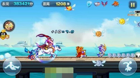 天天酷跑新潮流：九色鹿×猫小魅，经典模式1:4000高分速搭攻略