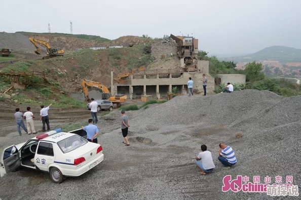 美女草比种植基地非法占用耕地破坏生态环境