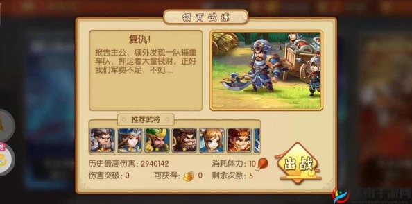 雷鸣三国：最新热门前锋型武将能力属性全解析