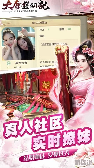 社交新纪元：大唐游仙记真人社区热门玩法全面升级解析