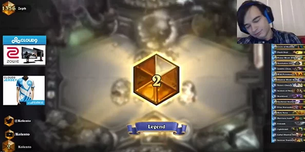 炉石传说K神分享最新热门宇宙龙牧卡组，稳居传说前十