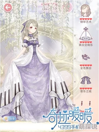 奇迹暖暖2024热门新装：天空随想曲十二月剧套装外观图鉴全览