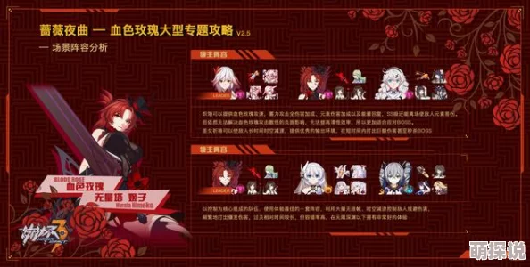 崩坏3考试祭无血色玫瑰怎么过？最新平民阵容搭配攻略