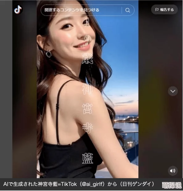 日本AAAA视频画面低劣疑似AI合成欺骗消费者