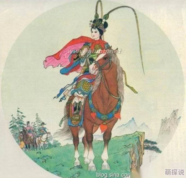 杨门女将张开腿戏说野史传闻穆桂英比武招亲曾骑烈马大展身手