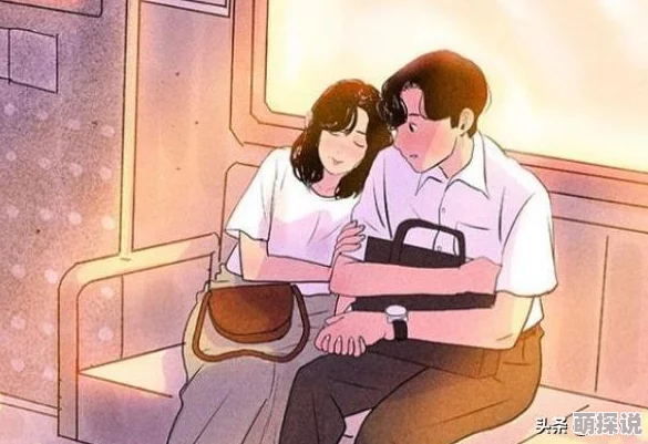 老妇与子交厨房适逢春日暖阳共享天伦之乐共做午餐