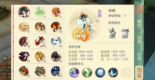大唐游仙记热门宝宝玉女：最新资质技能全面深度解析