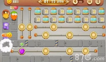 2024保卫萝卜3工厂挑战：第16关金萝卜通关最新热门攻略