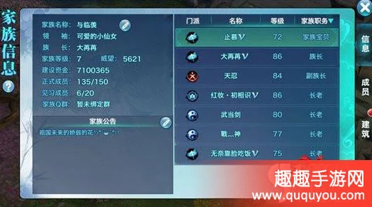 剑侠情缘手游：2024热门家族建设资金高效使用攻略